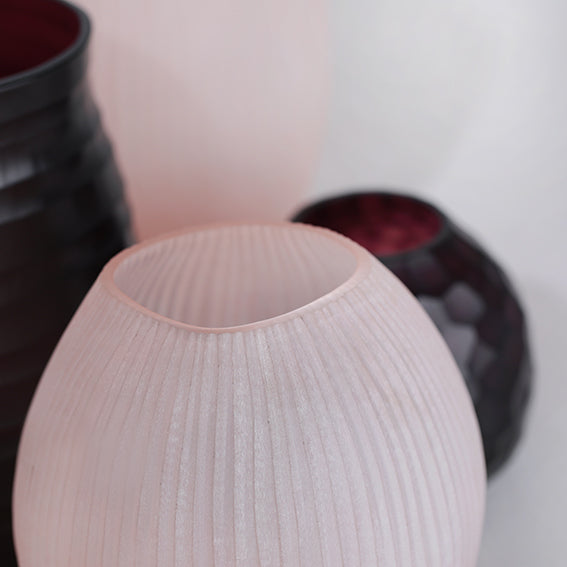 Guaxs Nagaa Vase Rose M – Mundgeblasen | 0207lifestyle