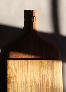Oak chopping board, brown