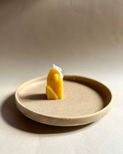 Keramikteller in Beige matt von Nathalie Merian