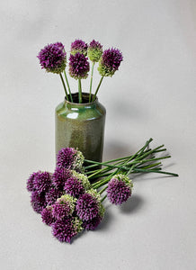 Handmade ceramic vase in moss green by Nathalie Merian